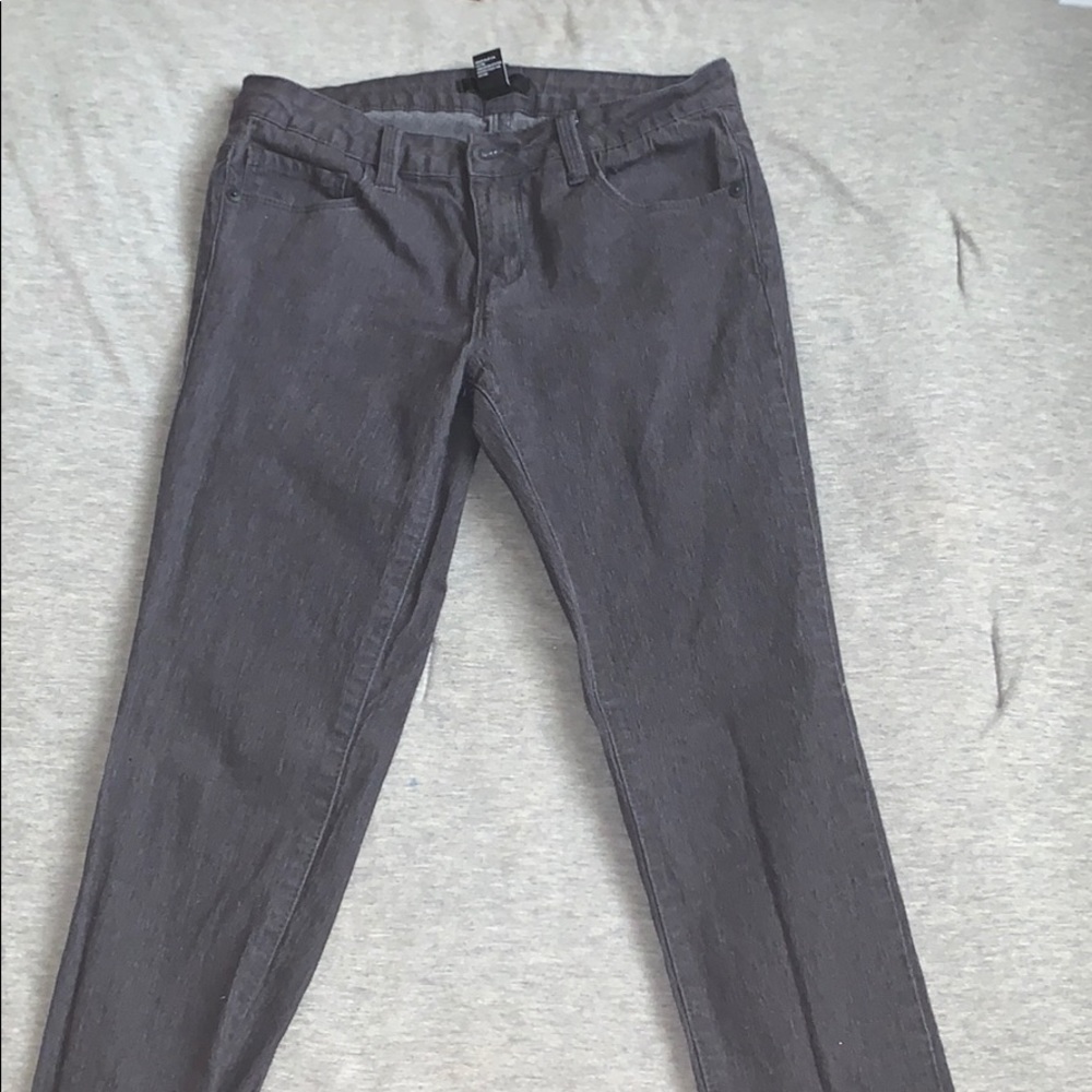 Dark gray jeans